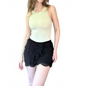 NEW ISLE lafayette shorts in black